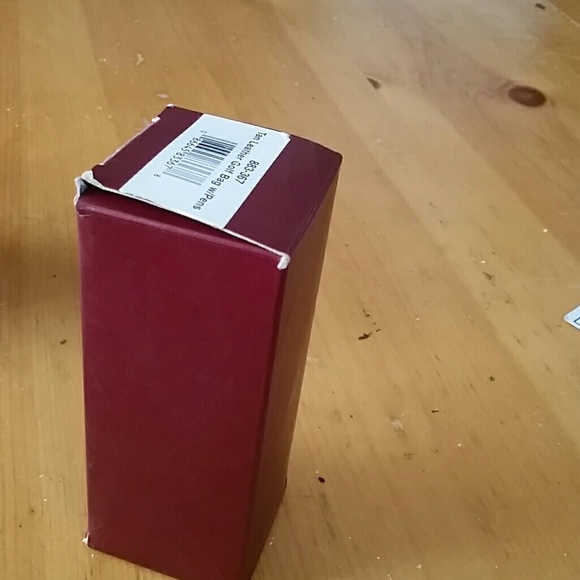 Golf Bag Genuine Tan Leather Pen Holder/Cup - Picture 3 of 3